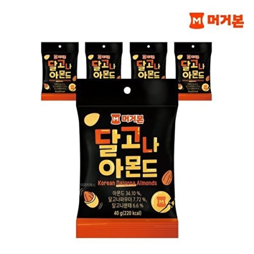 머거본 달고나 아몬드 40g