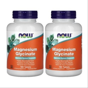 나우푸드 마그네슘 글리신 바이오퍼린 180캡슐