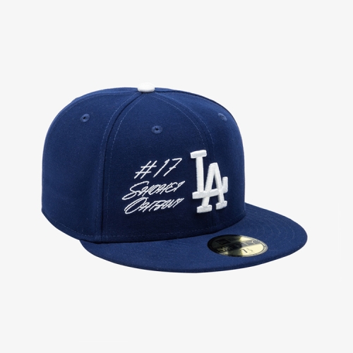 뉴에라 MLB 59FIFTY LA 다저스 스크립트 사이즈캡_14561923