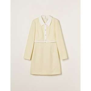 로엠 카라 트위드 2in1 미니원피스_RMOWF23S12