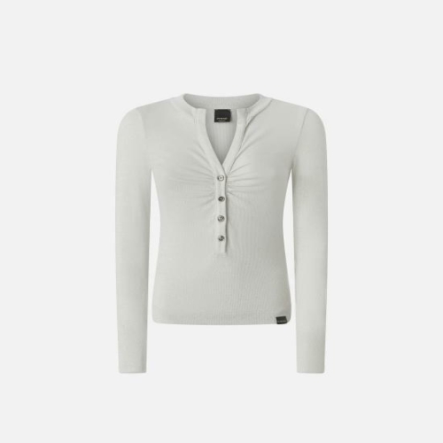 핑코 스웨터 104651A2CQ I17 Argento metallizzato