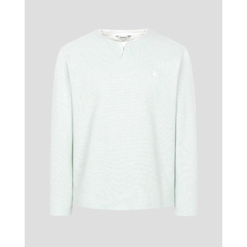 빈폴 남성성 레이어드 라운드 티셔츠 라이트 그린_BC5241C34L