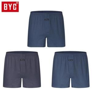 BYC BZI3KJ4K_51HC 남성 80수 3매입 박서 DOLG1311