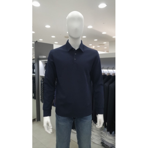 브렌우드 투톤 베이직 폴로넥 티셔츠_BRTAX25111NYX