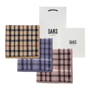 닥스 나염 손수건 3매 선물세트 DKNX31403