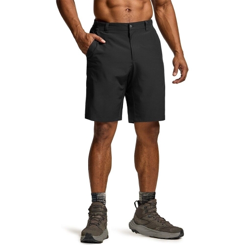 CQR 루틴 발수 밴딩 버뮤다 스판 반바지 CQ-TXS002