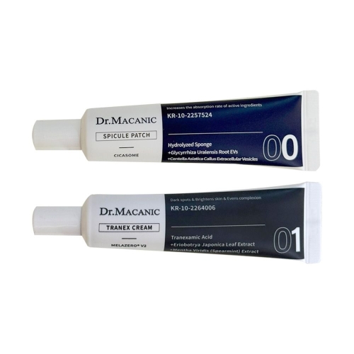 닥터메카닉 트라넥 크림 30ml + 멜라제로V2 필오프 스피큘 패치 30ml