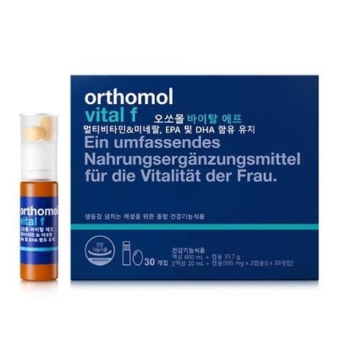 오르토몰 오쏘몰 바이탈 F(Vital F) 여성용 드링크+캡슐 30일분