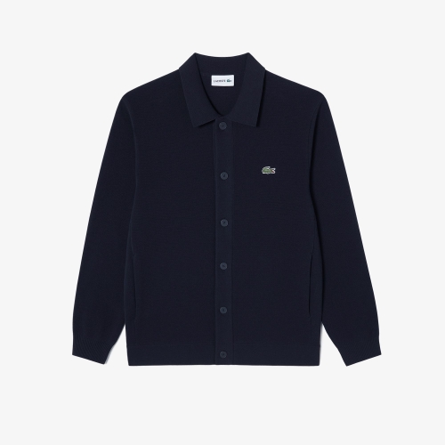 라코스테 남성 트러커형 가디건_AH222E-55G HDE