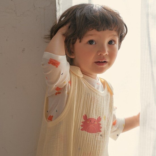 아가방 크랩스거즈수면조끼 YELLOW _01S357502