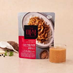 하림  더미식 치킨크림카레 덮밥소스 150g