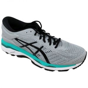 아식스 Wmns Gel Kayano 24 Grey Black Atlantis Blue 521607