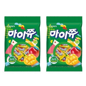 크라운제과  마이쮸 애플망고 100g