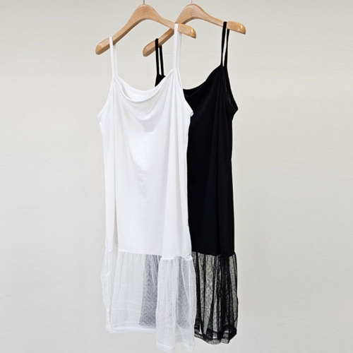 아이우먼 빅사이즈레이어드원피스 T753L502 파티슬리레이스끈원피스 RA