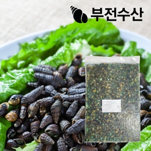 부전수산  냉동 신선한 다슬기살 1kg 올갱이