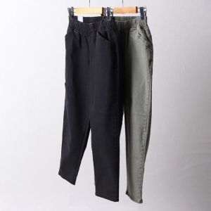 강물처럼 빅사이즈사랑해요 F447L310 카치온밴딩배기팬츠 LO 11366530