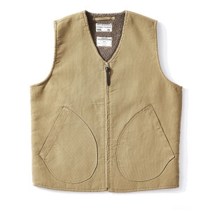 포맨  겨울 양털 조끼 두꺼운 스포츠 겉옷 따뜻한 지퍼 포켓 장식 단색 OK0403