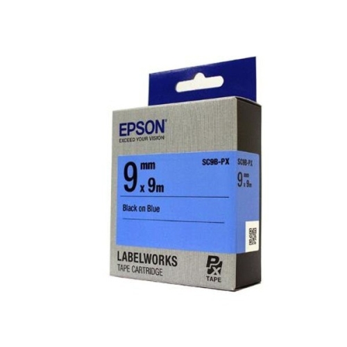 알티피아 라벨테이프 SC-9B-PX 파랑 9mm 9mmX9M 검정글씨