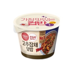 CJ제일제당  햇반 컵반 고추잡채덮밥 250g