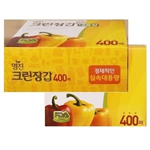 알티피아  대용량크린일회용장갑 400매 비닐장갑 W05D99C