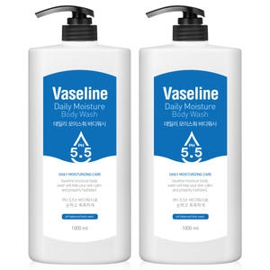 바세린 약산성 바디워시 베이비파우더향 1000ml