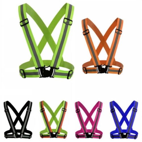 셀러허브 JHL95PR2_51D1반사 조끼 스트랩 라이딩 달리기 조절 프리