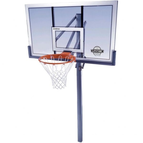 라이프타임  프리미엄 788888 인그라운드 파워 리프트 백보드 농구 시스템 54인치