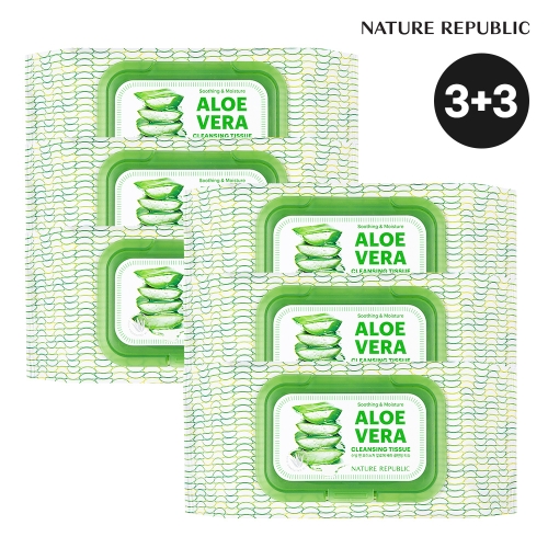 네이처리퍼블릭 알로에베라 클렌징 티슈 80매
