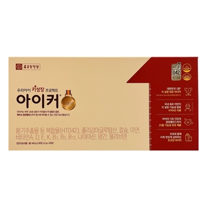 종근당건강 우리아이 키성장 프로젝트 아이커 초코맛 12g 30포
