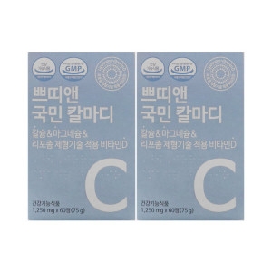 쁘띠앤 국민 칼마디 1250mg 60정