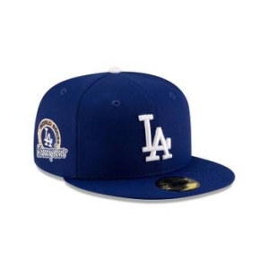 챔피온 1127342 뉴에라 모자 MLB LA 다저스 2024 World Series s Script Side Patch 5