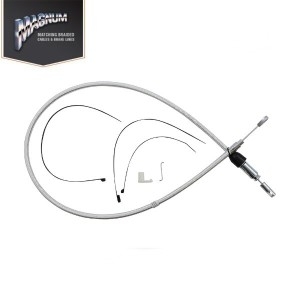 유니레버 매그넘 할리데이비슨 스털링 크롬 II 퀵 커넥트 어퍼 클러치 케이블 116.8cm 5.9cm 323412HE