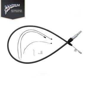 유니레버 매그넘 할리데이비슨 블랙 펄 퀵 커넥트 어퍼 클러치 케이블-블랙 121.9cm 5.9cm 423414HE