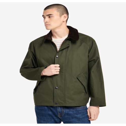 바버 남성 남여공용 카키 OS Transport 트랜스포트 캐주얼 자켓_URJU5E017E3