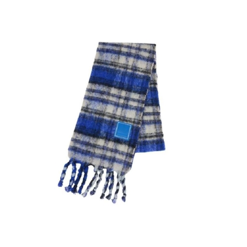 아더에러 레빈트 플레이드 머플러 Z 블루 BN01FWAC0402BL