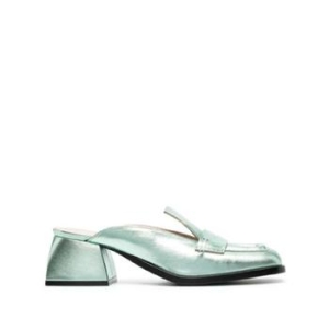 노달레토 Cara 메타lic block heel 뮬 NO1122139