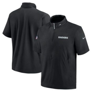 나이키 1126754 NFL팀 후드 맨투맨 집업 Las Vegas Raiders 2024 Sideline Coach Sh