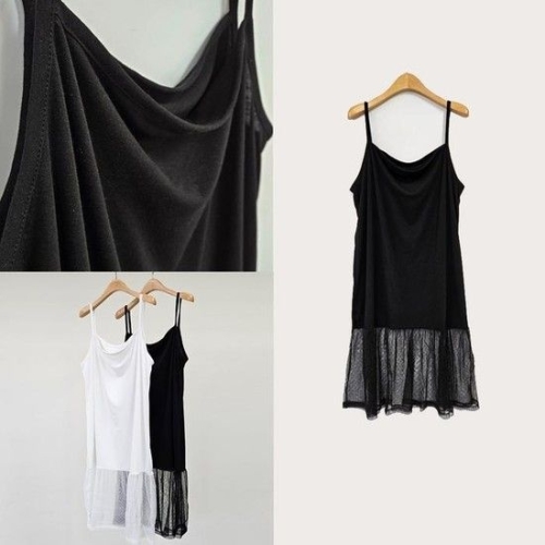 시드마켓 망사나시레이어드원피스 502T753S 빅사이즈 여성