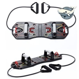 코멧 홈 트레이닝 멀티 푸시업 보드 튜빙밴드 WFGVVJ3