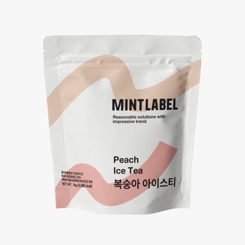 셀플러스  민트라벨 복숭아 아이스티 1kg