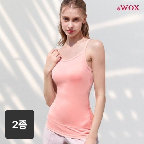 왁스 WOX 앤 브라탑 배쏙티 쿨PK 끈형 2종 여성 보정속옷875532