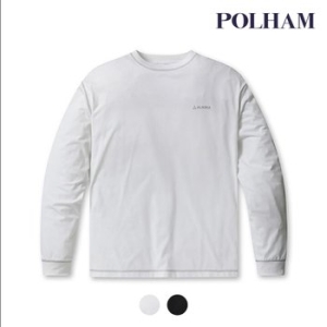 폴햄 남성 알래스카 배색 스티치 긴팔 티셔츠_PHD3TR1720
