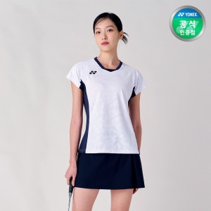 요넥스  20848EX 2025 수입 배드민턴 반팔 PRACTICE 시리즈 여성용 M 85