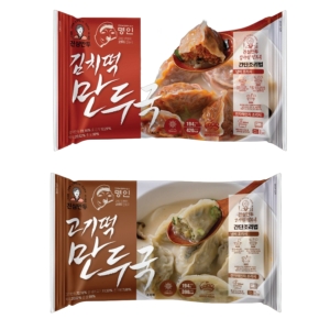 굿푸드  진심 만두 떡만두국 194g 10팩 세트(김치5 + 고기5)