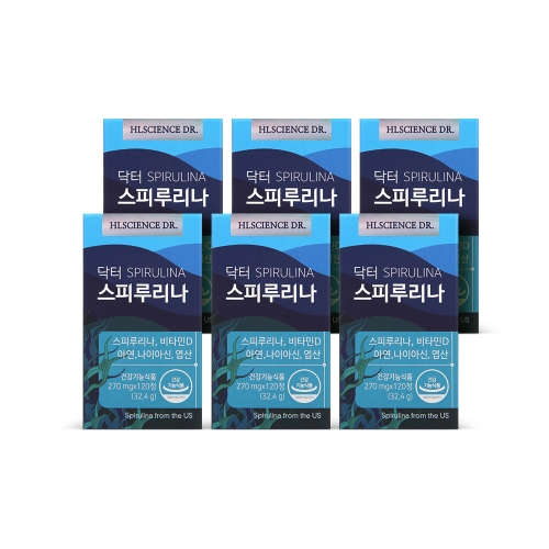 에이치엘사이언스 닥터 스피루리나 120정