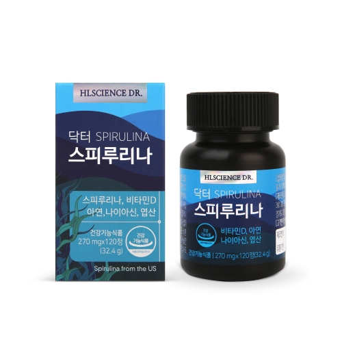 에이치엘사이언스 닥터 스피루리나 120정