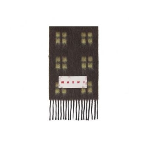 마르니 스퀘어 울 모헤어 머플러 커피 SCZC0067Y0UAW032CHM80 271573
