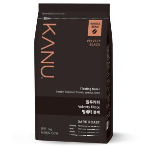 동서식품 맥심 카누 원두커피 1kg (벨베티 블랙/다크로스트)