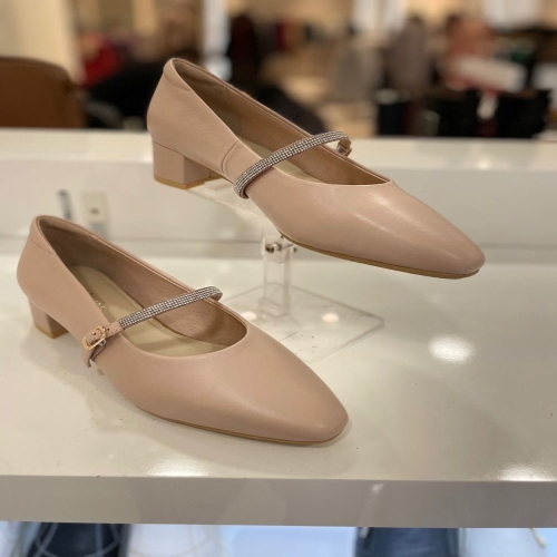 에스콰이아 여성 4cm 블럭굽 스퀘어 메리제인 펌프스-EQESHQ716PI