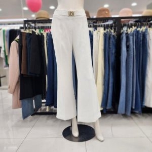 조이너스 여성 정장 와이드 팬츠 쉬폰 일자빗 바지JEU4WPL220